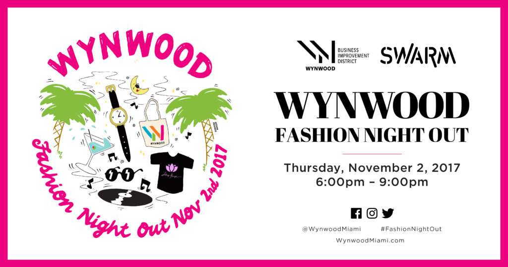 wynwood fashion night out flyer