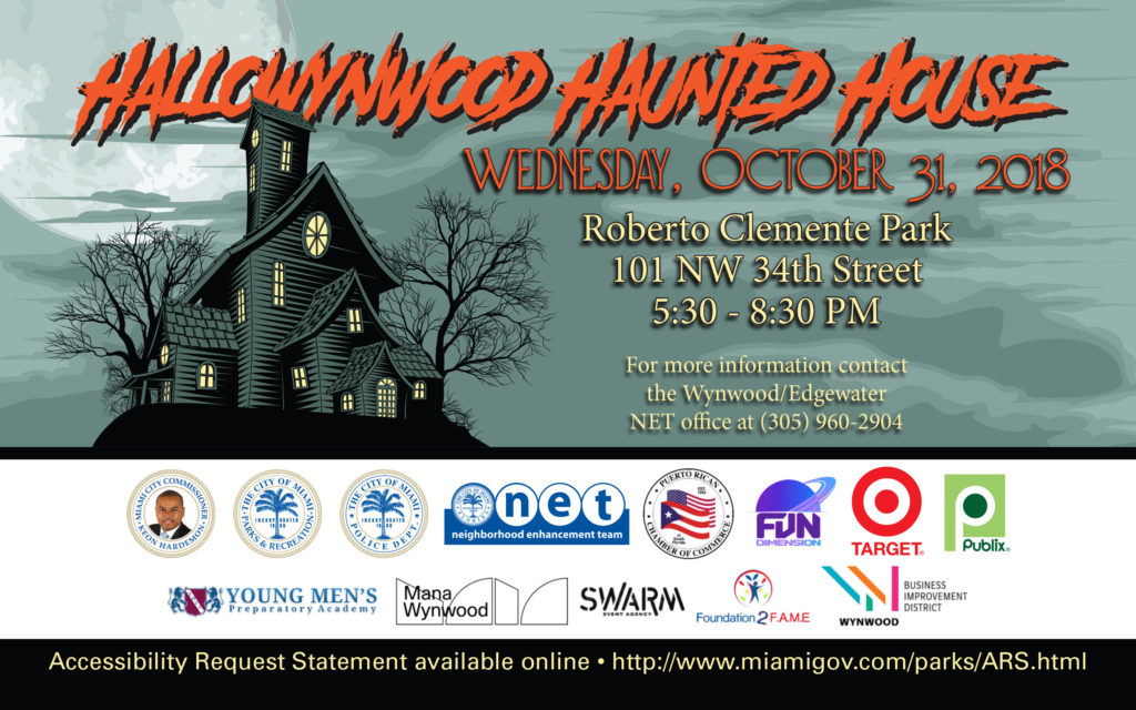 Hallowynwood event flyer