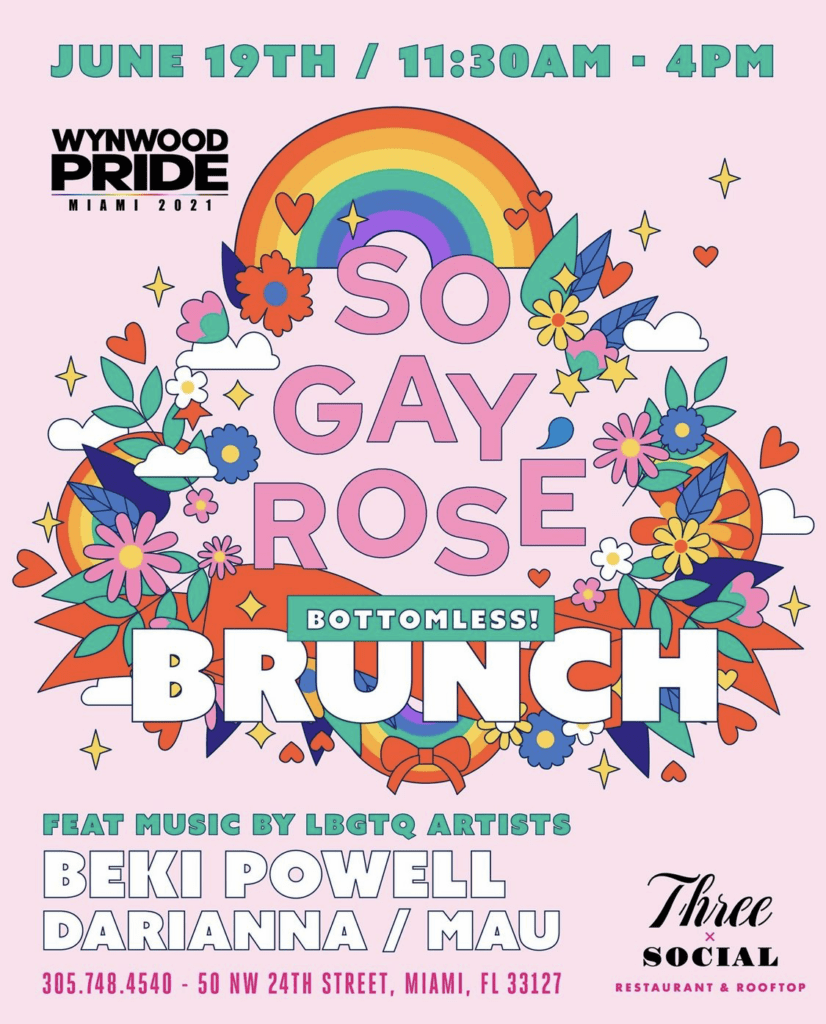 so gay rose flyer