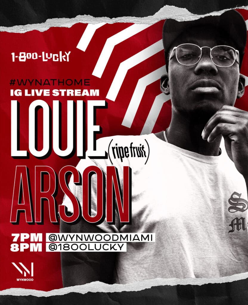 ripe fruit live stream flyer