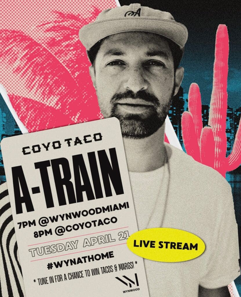 a-train live flyer
