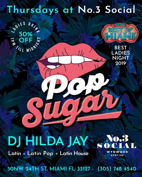 pop sugar ladies night flyer
