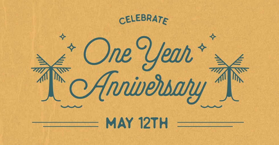 Celebrate one day anniversary flyer