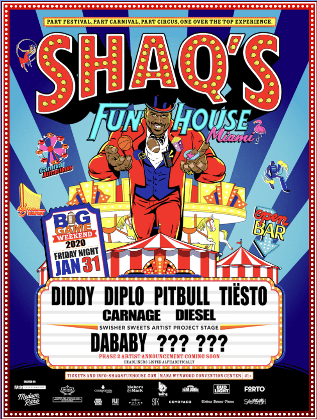 Shaq's fun house