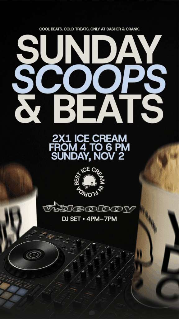 SUNDAY SCOOPS & BEATS