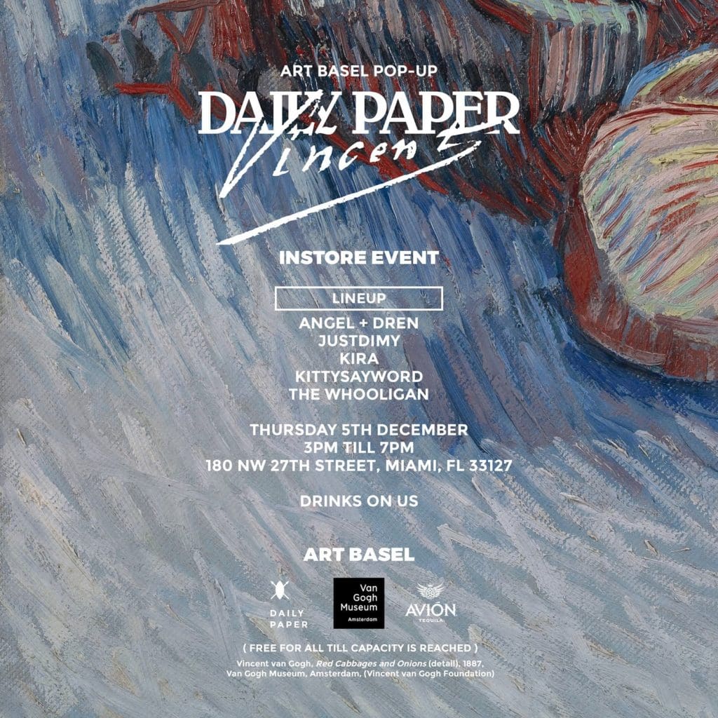 Daily Paper x Van Gogh Connects Opening