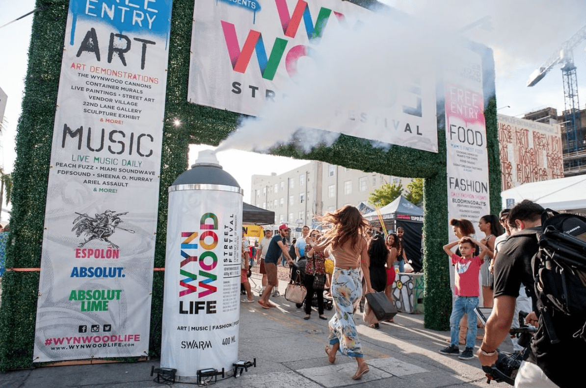 Wynwood Life festival entrance