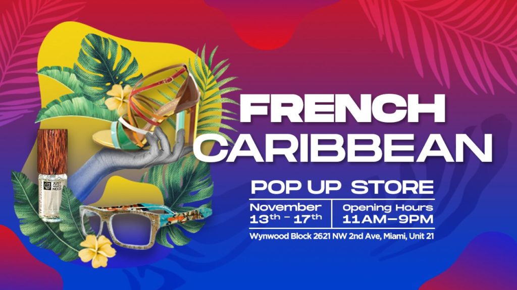 french Caribbean pop up