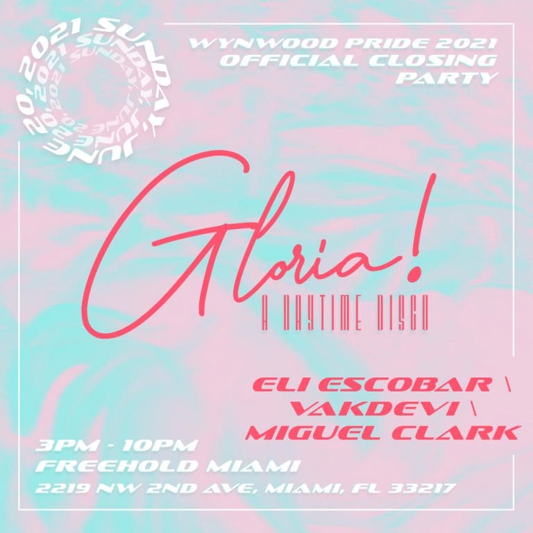 gloria! flyer