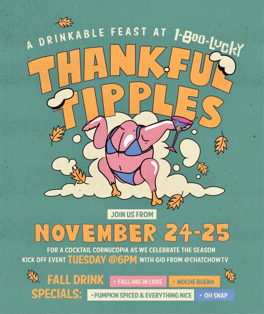 thankful tipples flyer